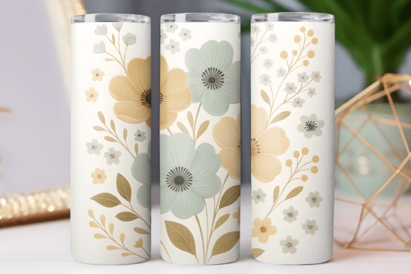 Abstract Art Tumbler Wraps Graphics: A Brand Designer Review