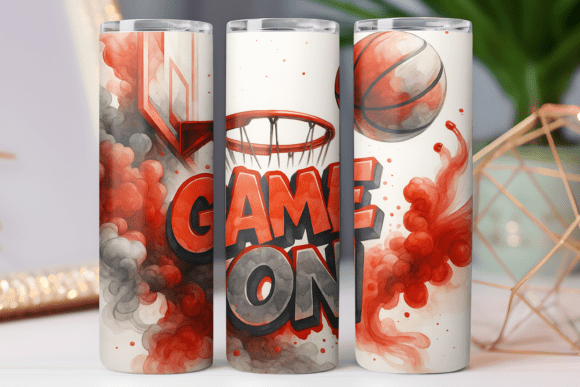 Basketball Tumbler Wrap 20oz Game on Png Graphics Review