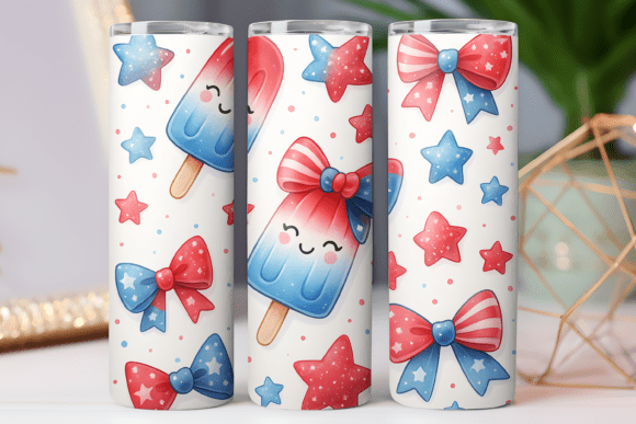Bow Patriotic Tumbler Wrap Deer 20oz Png: Graphics & Tumbler Wraps Review