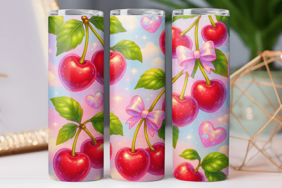 Cherry Bow Tumbler Wrap Graphics Review
