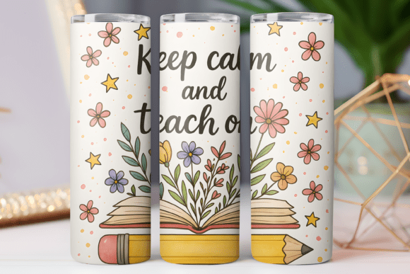 Clam Teacher Tumbler Wrap: Graphics & Wraps
