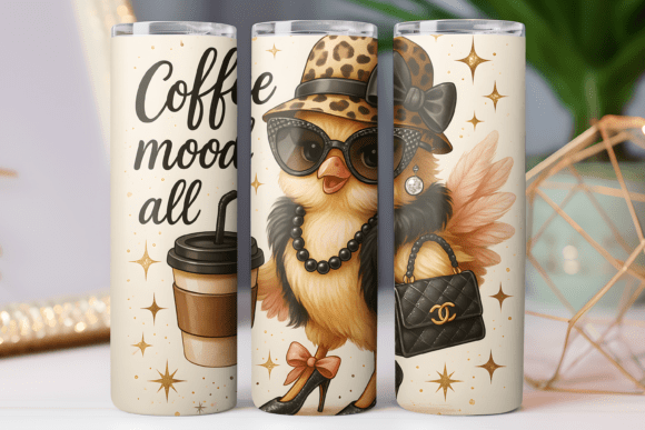 Coffee Mode All Coffee Tumbler Wrap Png