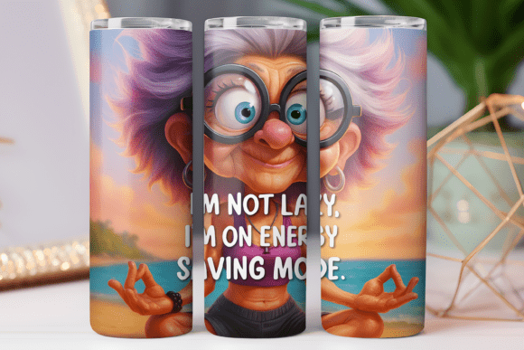 Funny Quote Tumbler Wrap Graphics for Small Business