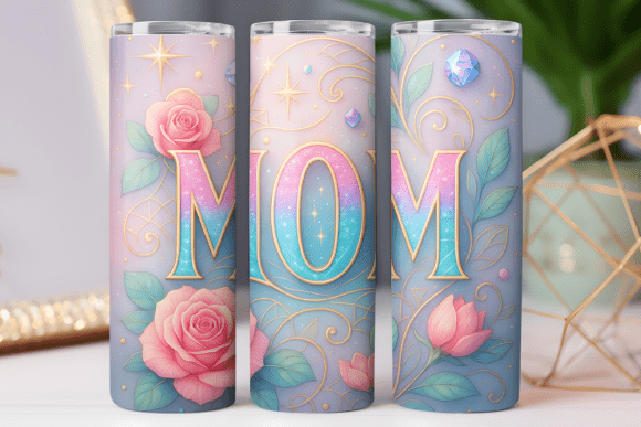 Mom Mother Tumbler Wrap Graphics & Tumbler Wraps