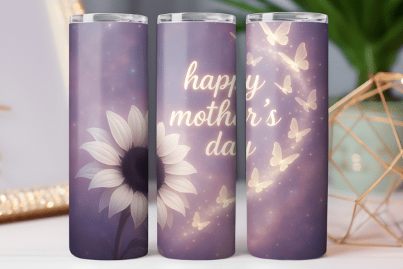 Mother Tumbler Wrap 20oz Skinny: Graphics for Tumbler Wraps