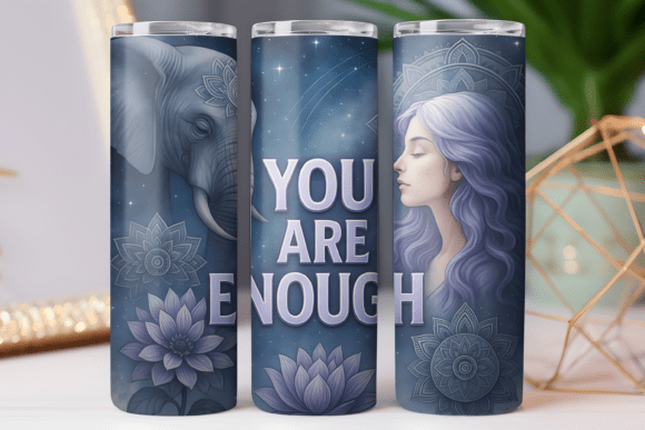 Motivation Tumbler Wrap Skinny Wrap PNG Graphics