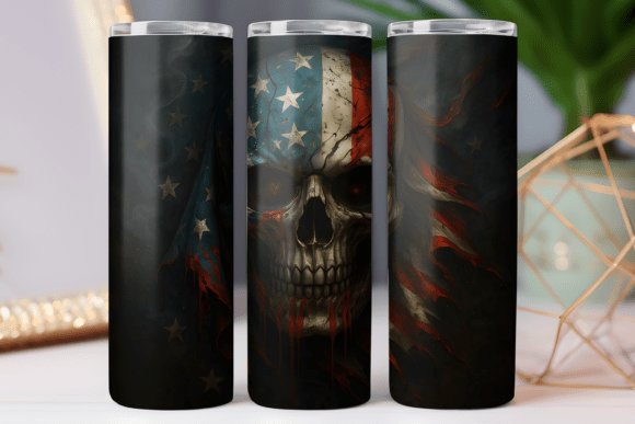 Patriotic Tumbler Wrap Graphics for Tumbler Wraps