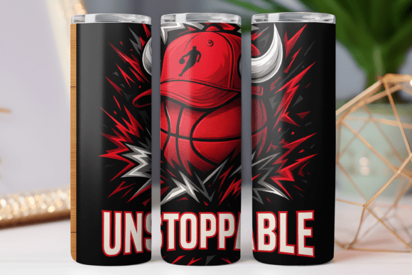 Unstoppable Basketball Tumbler Wrap 20oz: Graphics & Tumbler Wraps Review