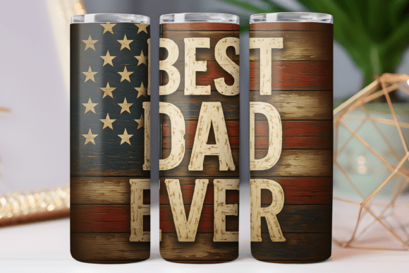 USA Father Tumbler Wrap 20oz Skinny Png Graphics for Tumbler Wraps