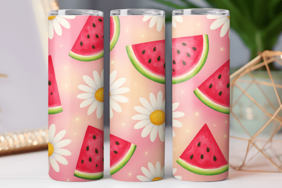 Watermelon Tumbler Wrap: Graphics for Tumbler Wraps