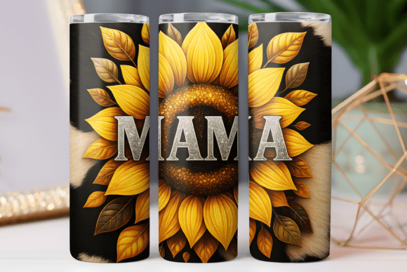 Western Mom Tumbler Wrap Graphics for Crafters